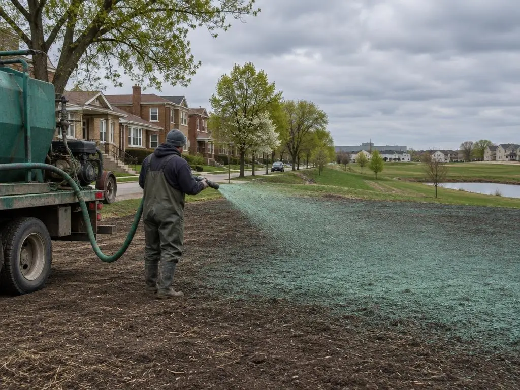 New Lawn Hydroseeding in Chicago, IL